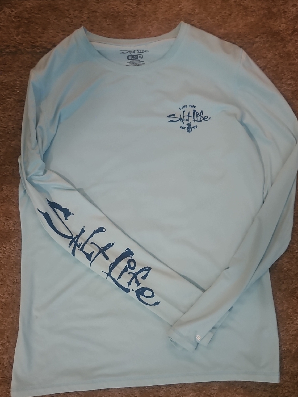 Womens Salt Life UV Protection Long Sleeve Shirt